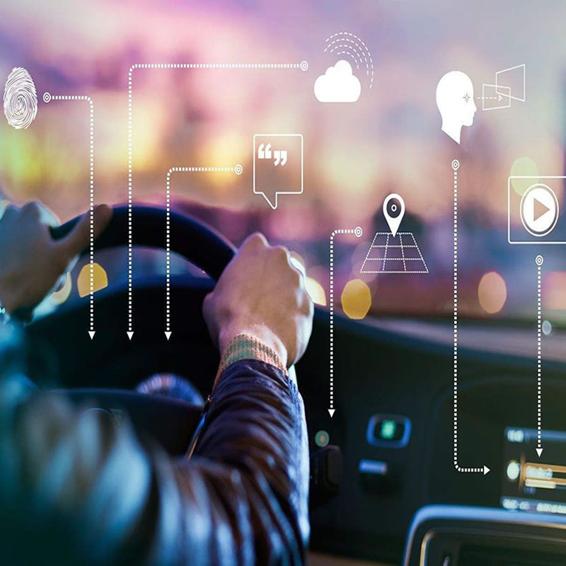 O sensor principal do carro.