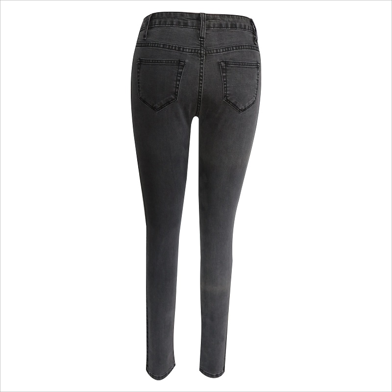 moda cinza jeans skinny WS10121