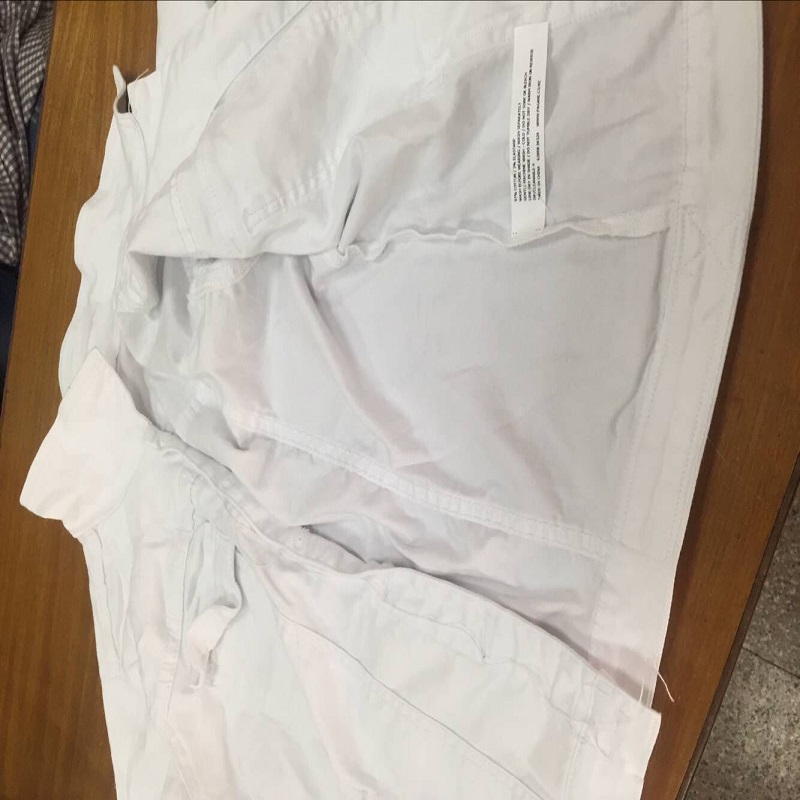 Casacos de estiramento branco WS10129 $ 8.60- $ 9.50