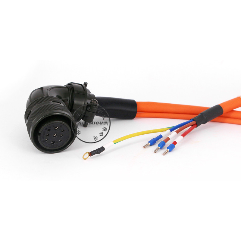 alta qualidade alta cabo flex cabo de alimentação do servo motor ASD-A2-PW1103-G Delta