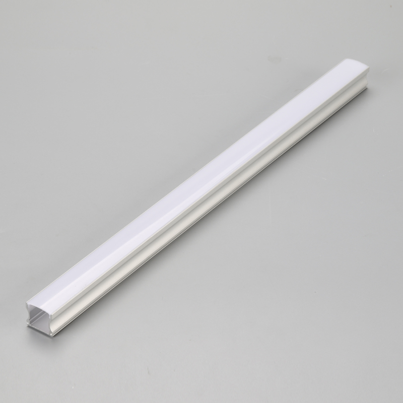Alumínio flexível do perfil de Alu do diodo emissor de luz para o armário, tira de alumínio da extrusão do diodo emissor de luz Barra clara linear montada superfície do perfil do diodo emissor de luz