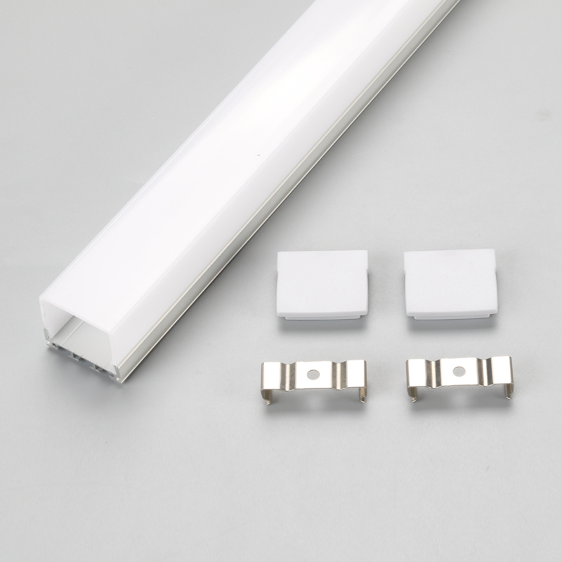 Canal de alumínio para canal de alumínio de faixa de LED para difusor de faixa de luz LED flexível