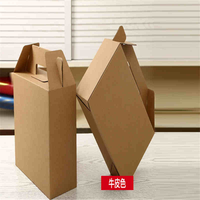 Caixas de papel para embalagem de alimentos com alça