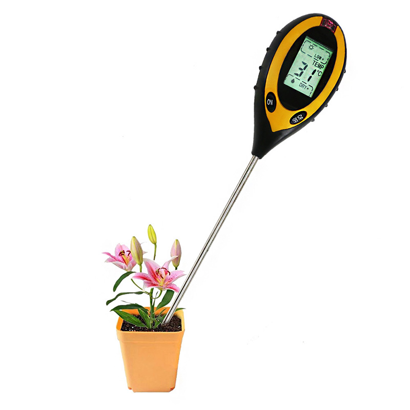 Listagem do Novo Jardim Internacional Flora Monitor de Flores Cuidado Soil Água Luz Smart Tester