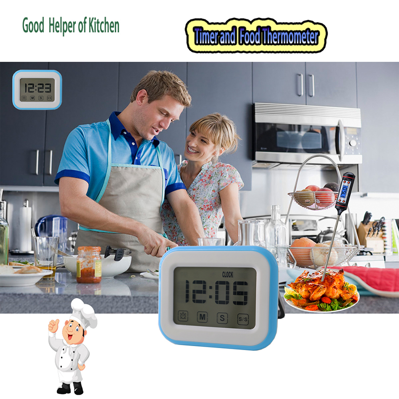 Relógio de Cozinha de Casa Relógio Temporizador 24 Horas