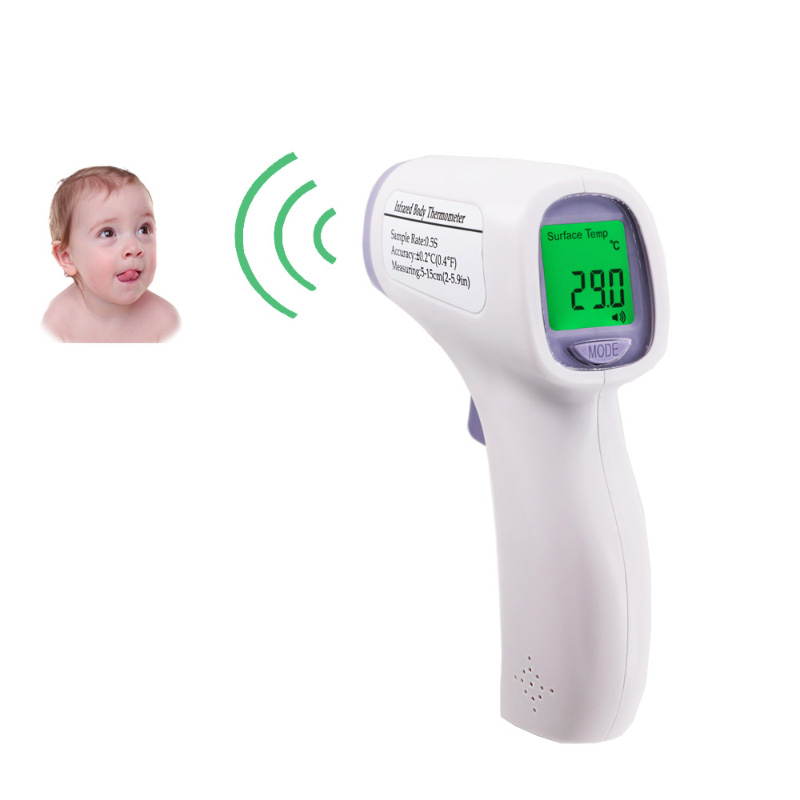 Termômetro infravermelho eletrônico selecionado de Digitas da temperatura corporal da qualidade selecionada