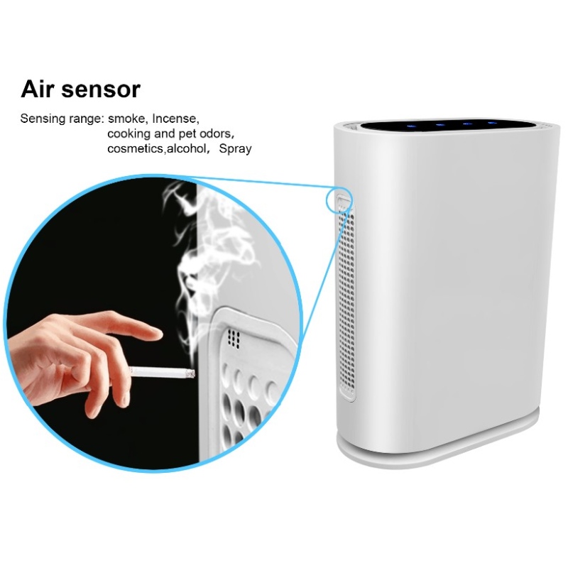 Purificador do ar do ozônio do líquido de limpeza de Ionizer do ar da poeira e do fumo com filtro de HEPA