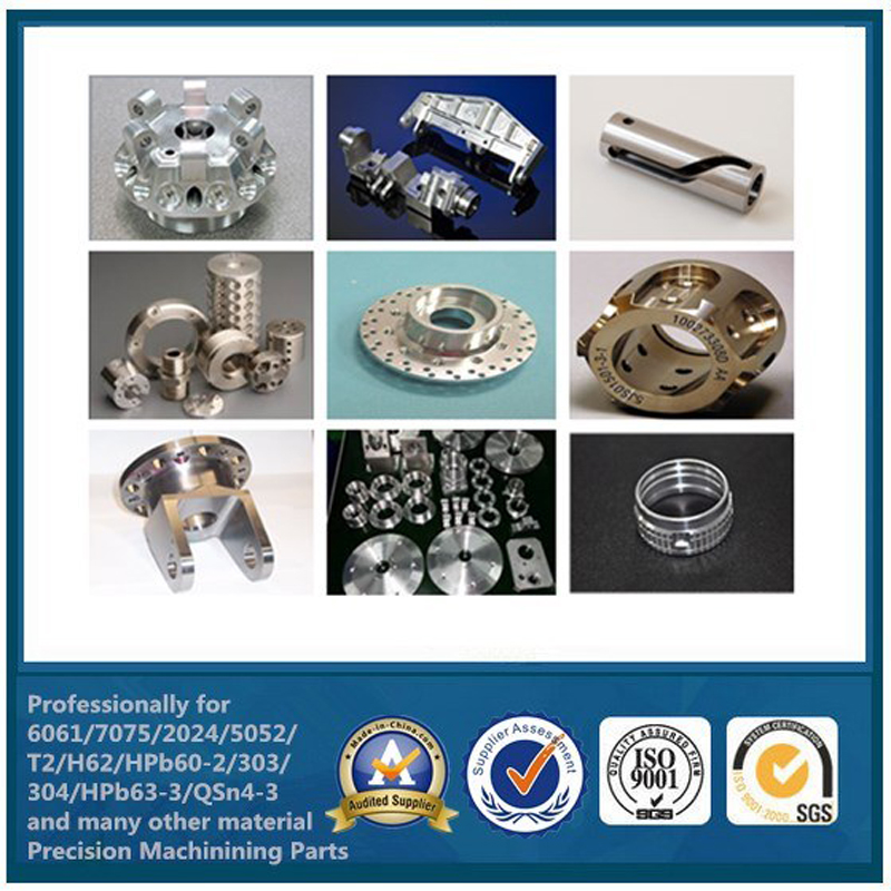CNC Processamento de Componentes de Alumínio Anodizado usinagem de peças na China fábrica