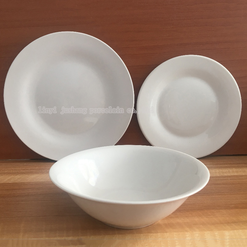 conjunto de jantar de porcelana ware-12piece de mesa com decalque de corte
