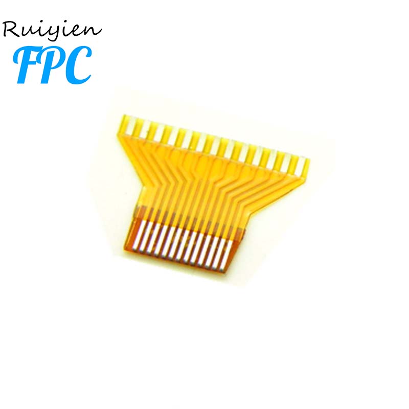 OEM Dedo de Ouro Flexível FPC Fabricação Pequena FPC Universal Controle Remoto Sensor de impressão digital Flexível Placa de Circuito Impresso