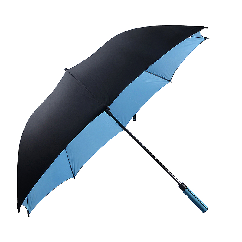 Dupla camada resistente ao vento constante chuva Cutomized logotipo impressão Golf guarda-chuva