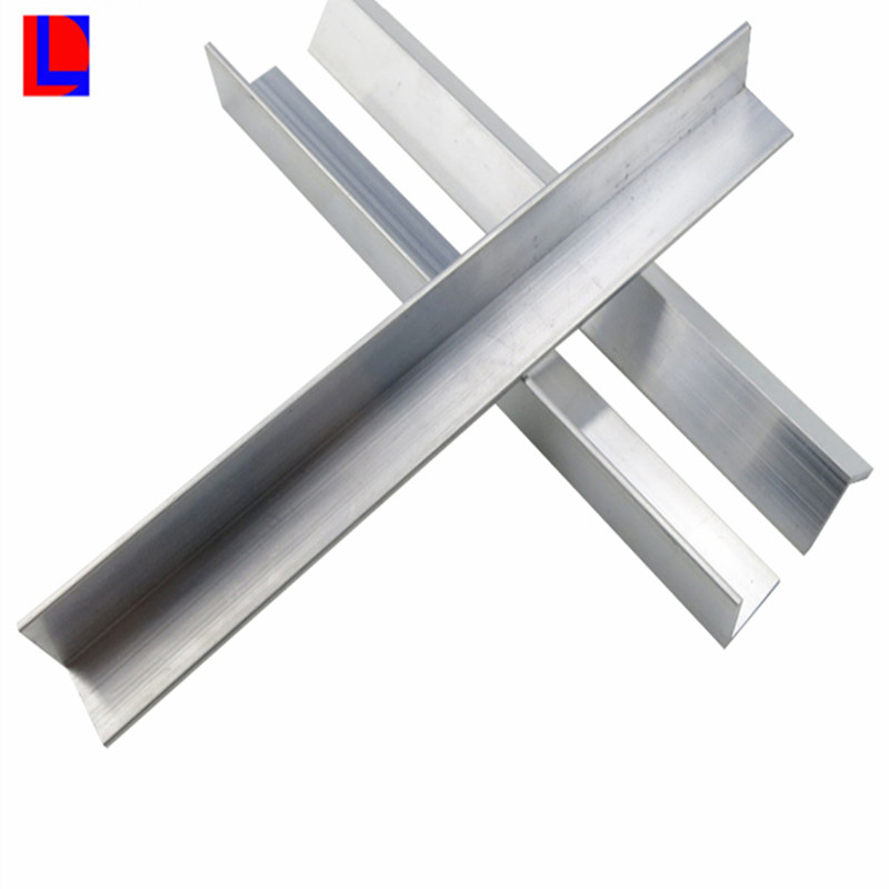 Materiais de construção perfil de ângulo de alumínio L forma de alumínio