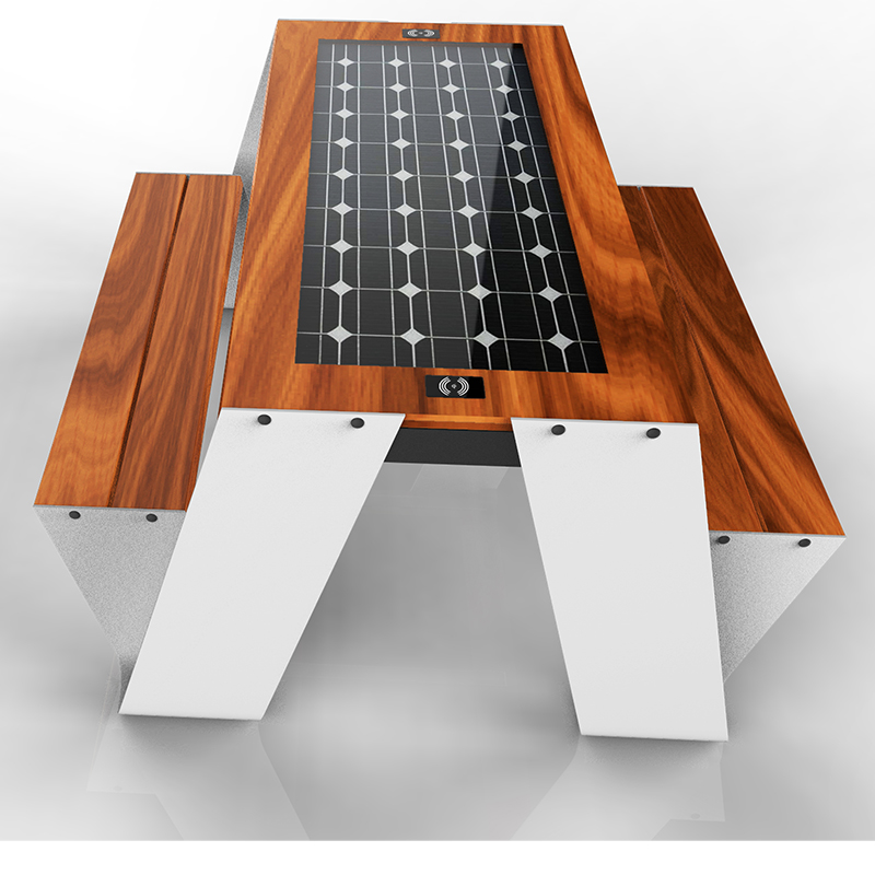 Fornecedor esperto da cadeira do fabricante solar exterior do banco da tabela de piquenique