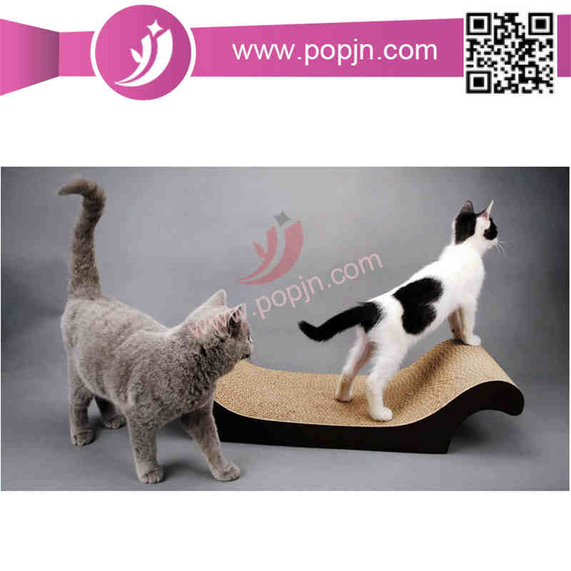 Gato de papel ondulado Eco-Friendly brinquedo de papel rabiscando Scratcher Pet