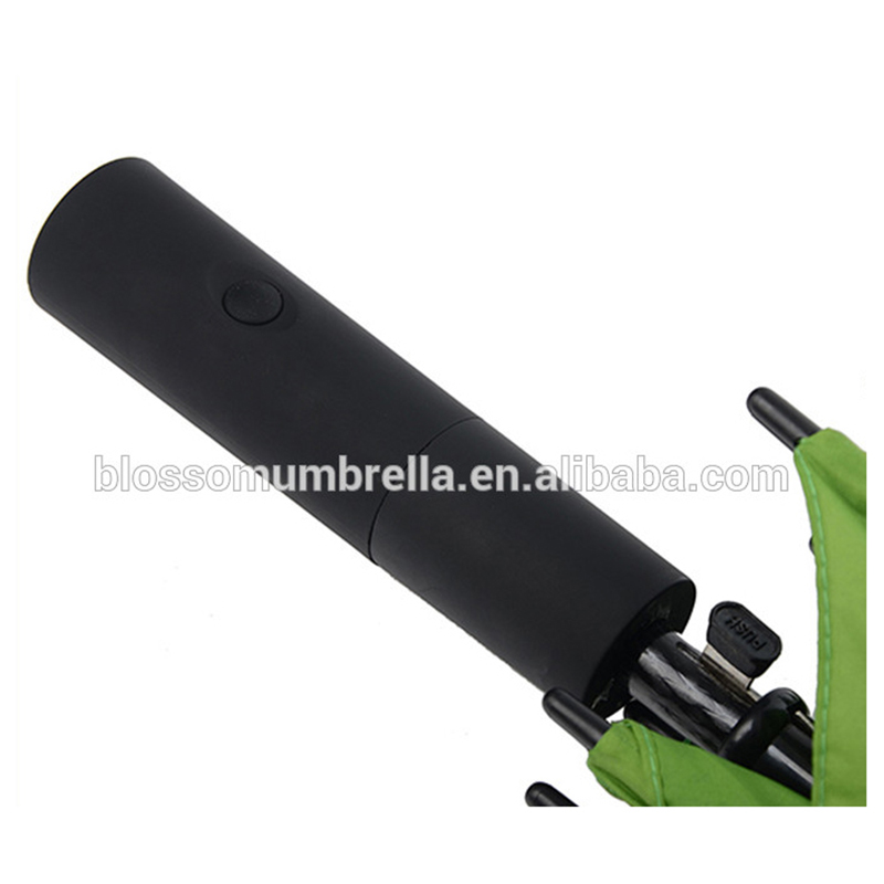 30 polegadas Golf guarda-chuva tocha punho guarda-chuva de fibra de vidro quadro vento resistente
