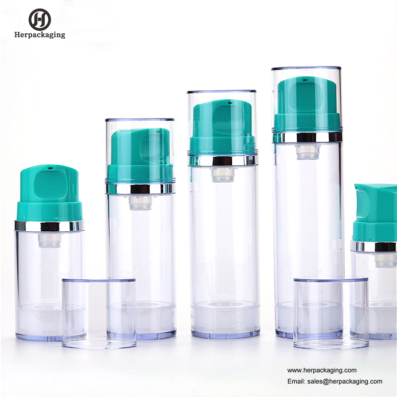 HXL415 Creme airless Acrílico Vazio e Lotion Bottle recipiente de cuidados com a pele embalagem de cosméticos