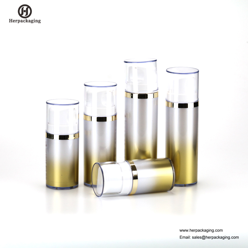 HXL415A Vazio Acrílico Airless Creme e Lotion Bottle recipiente de cuidados com a pele embalagens de cosméticos