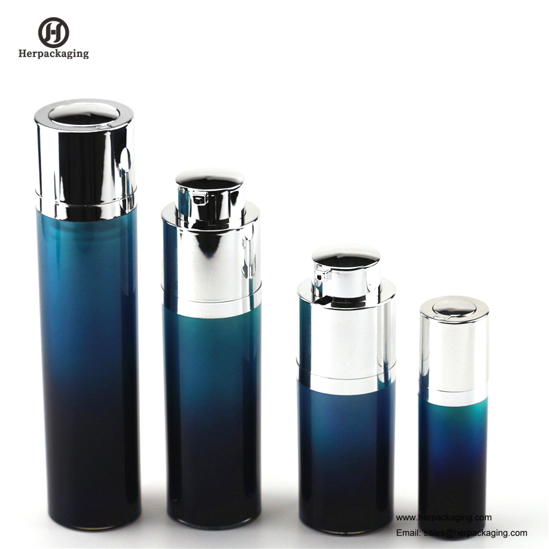 HXL416 Vazio Acrílico Airless Creme e Lotion Bottle Embalagens de cosméticos para cuidados com a pele recipiente