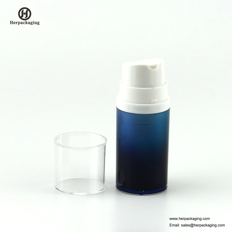 HXL416B Creme airless Acrílico Vazio e Lotion Bottle recipiente de cuidados com a pele embalagem de cosméticos