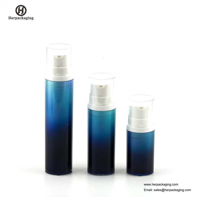 HXL416B Creme airless Acrílico Vazio e Lotion Bottle recipiente de cuidados com a pele embalagem de cosméticos