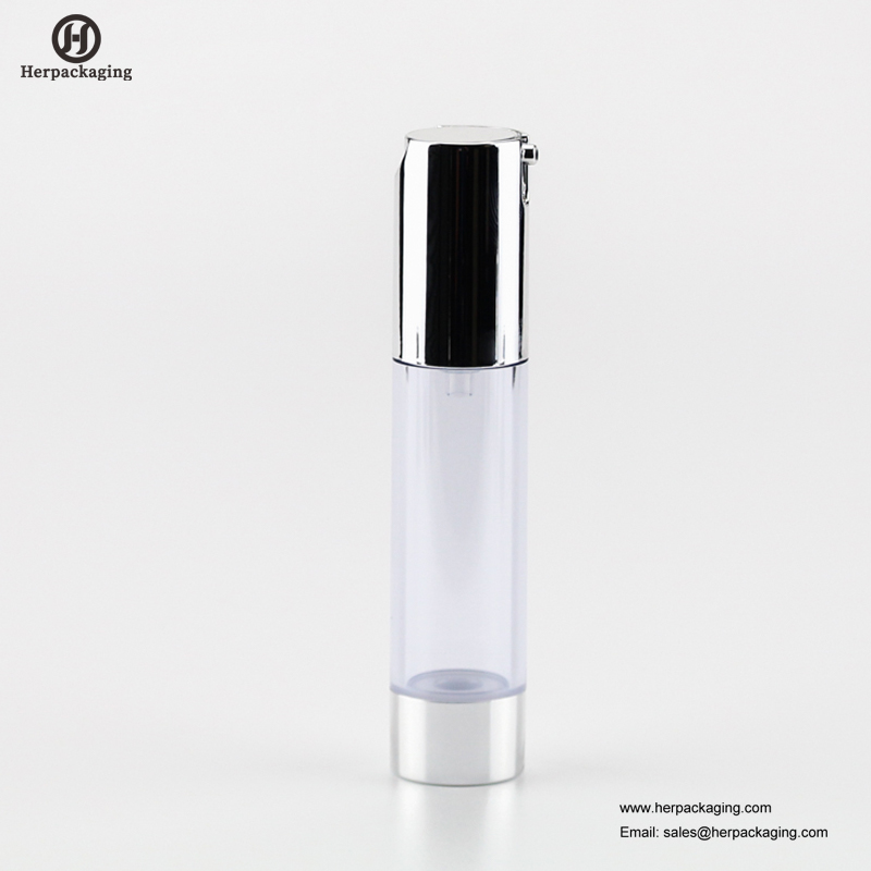 HXL421A Vazio acrílico creme sem ar e Lotion Bottle recipiente de cuidados com a pele embalagem de cosméticos