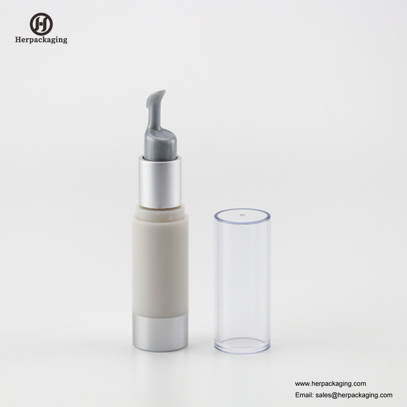 HXL428 Vazio acrílico creme sem ar e loção garrafa recipiente de cuidados da pele embalagem de cosméticos