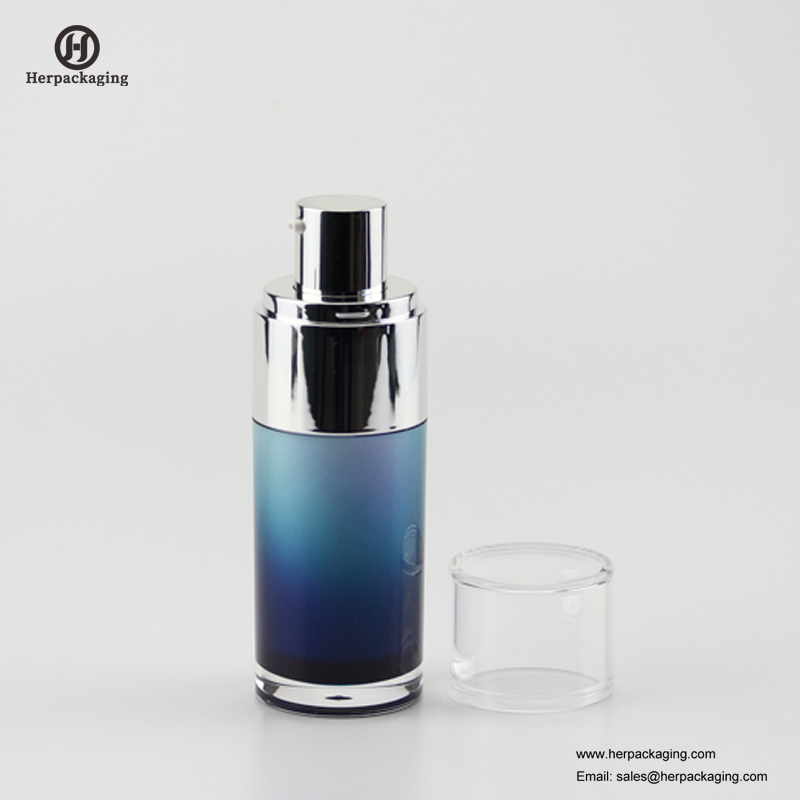 HXL432 Vazio Acrílico Airless Creme e Lotion Bottle Embalagens de cosméticos para cuidados com a pele recipiente