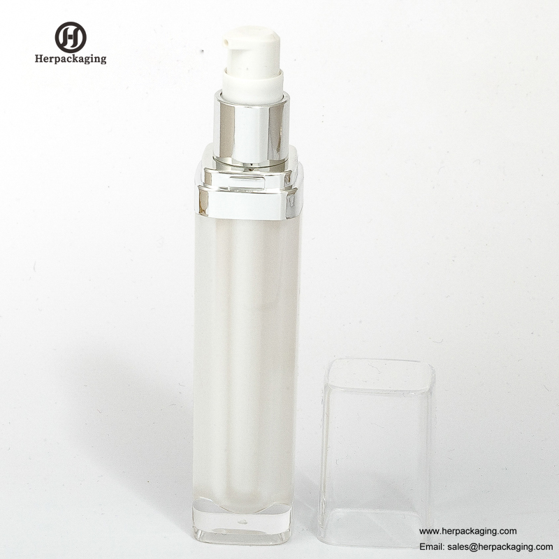 HXL3110 Vazio Acrílico creme sem ar e Loção Recipiente para cuidados com a pele embalagem de cosméticos