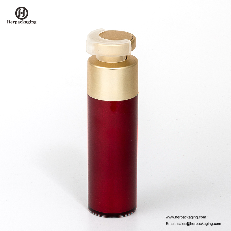 HXL3210 Vazio acrílico creme sem ar e loção garrafa recipiente de cuidados com a pele embalagem de cosméticos