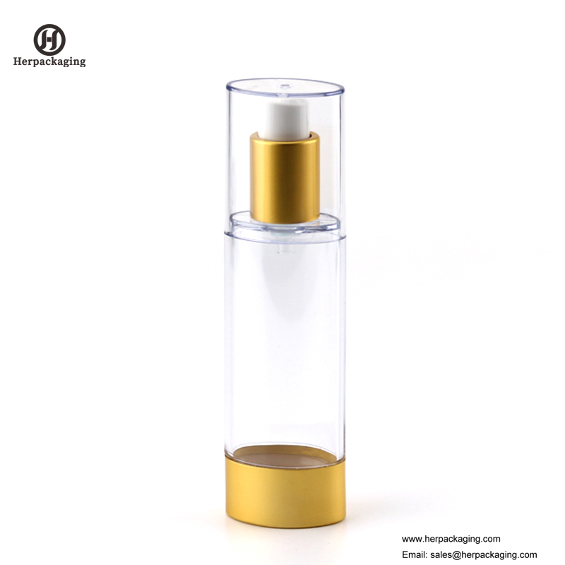 HXL4110 Vazio acrílico creme sem ar e loção garrafa recipiente de cuidados com a pele embalagem de cosméticos