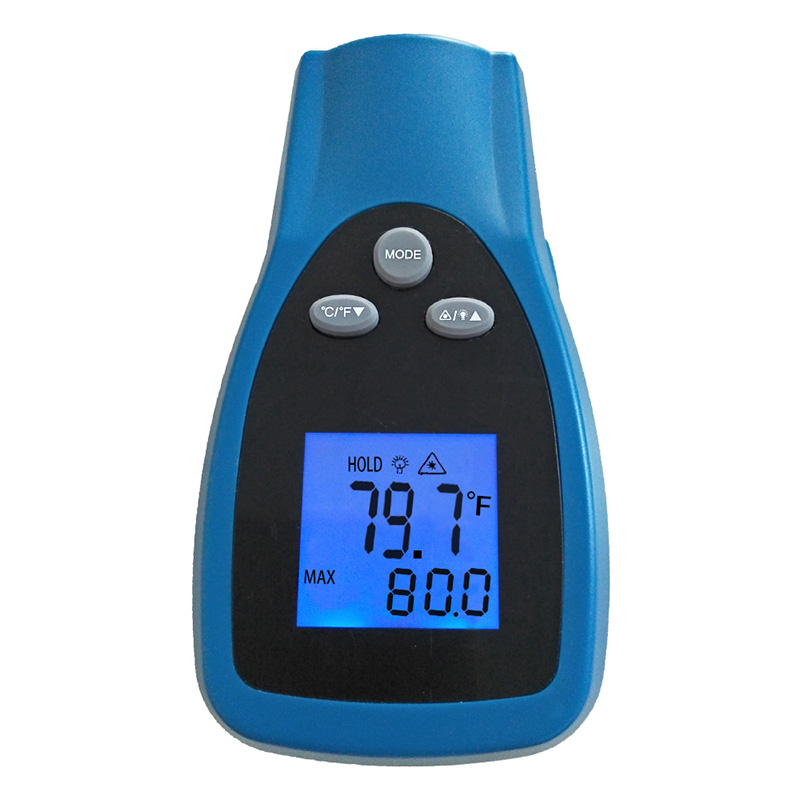 Medição precisa do pequeno termômetro infravermelho portátil