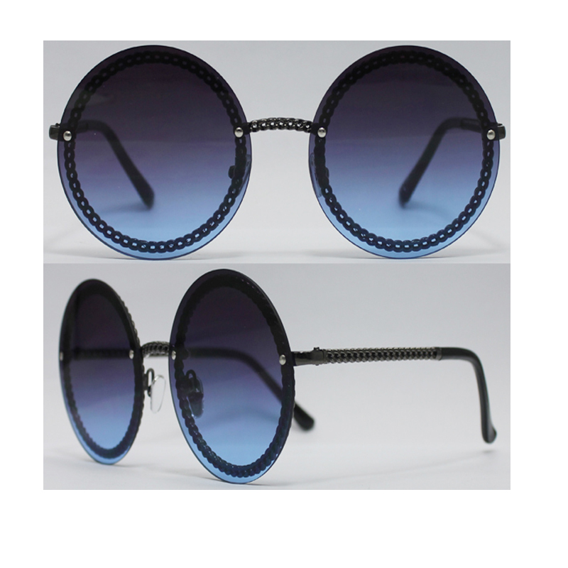 Óculos de sol de metal unissex com armação de metal, UV 400 lente de proteção, ordens do OEM são bem-vindos