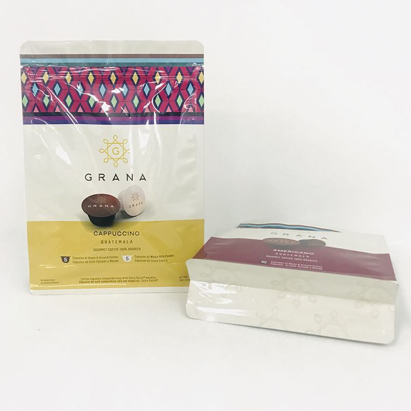 venda quente 8 selo lateral logotipo personalizado design impresso saco de embalagem de chocolate de alimentos