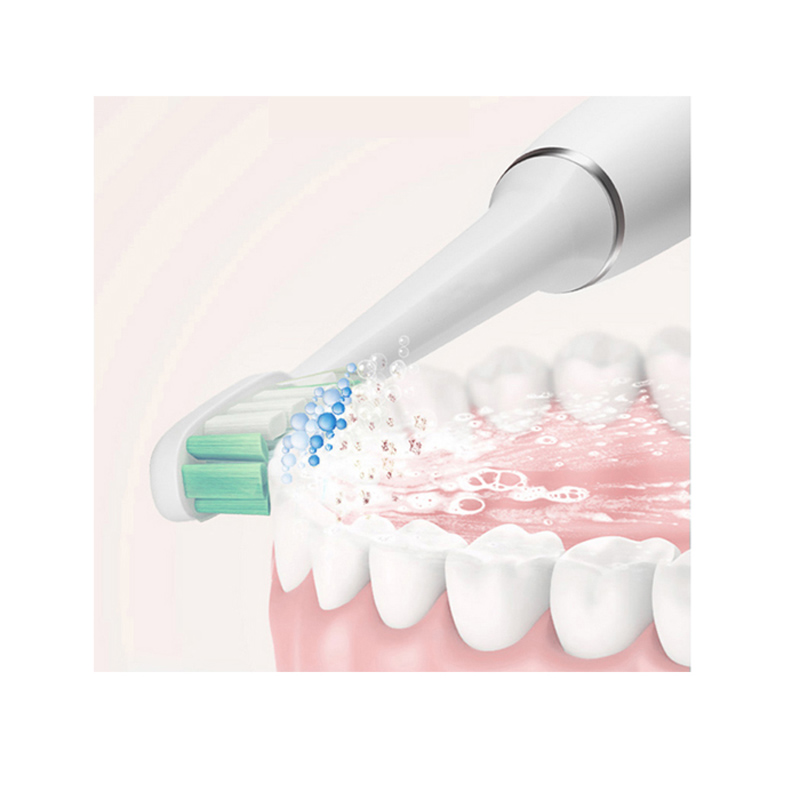 Dentes de higiene oral impermeáveis ​​portáteis elétricos ultra-sônicos, limpeza de escova de dentes