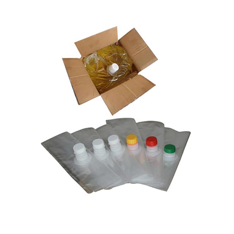 Saco de plástico feito sob encomenda enchido líquido no suco da água potável da caixa 5 saco asséptico dos pacotes para o leite