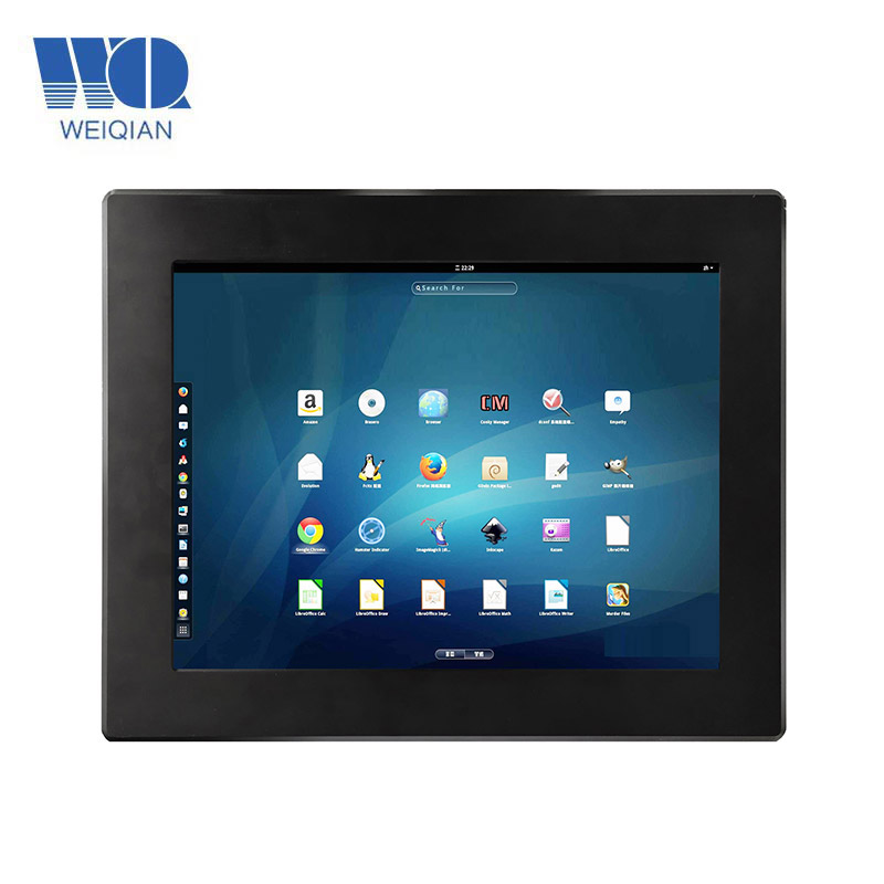 Uso industrial do monitor industrial da tela de toque do tablet pc de WinCE de 12 polegadas