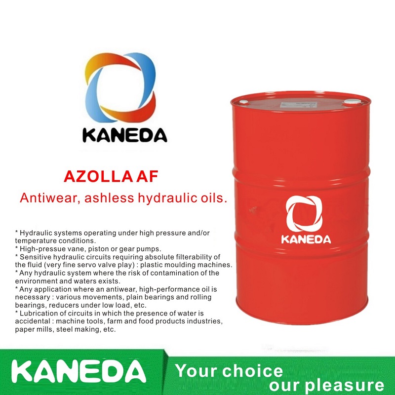KANEDA AZOLLA AF Anti-desgaste, óleos hidráulicos sem cinzas.