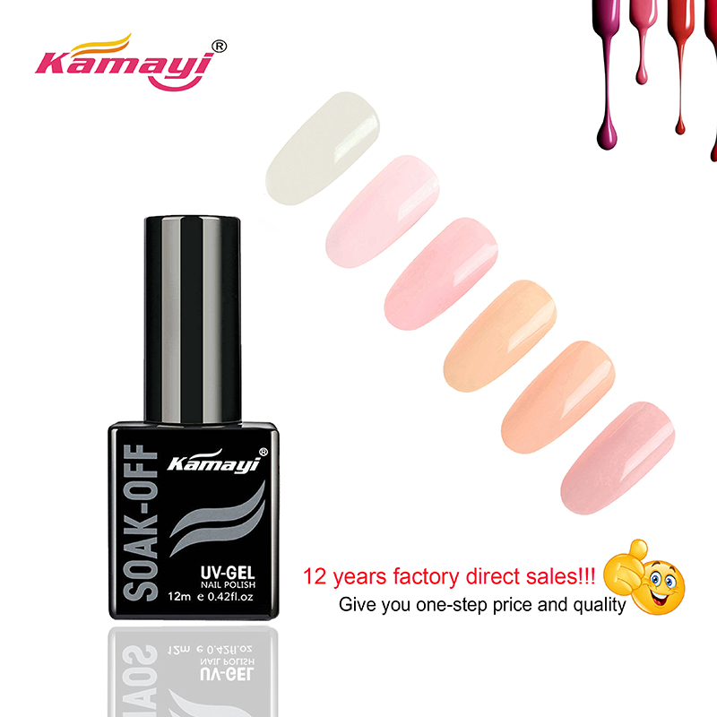 Kamayi Marca Personalizada Vendas Quentes 72 cores Gel UV Profissional Nail Polish12ml Para Unhas
