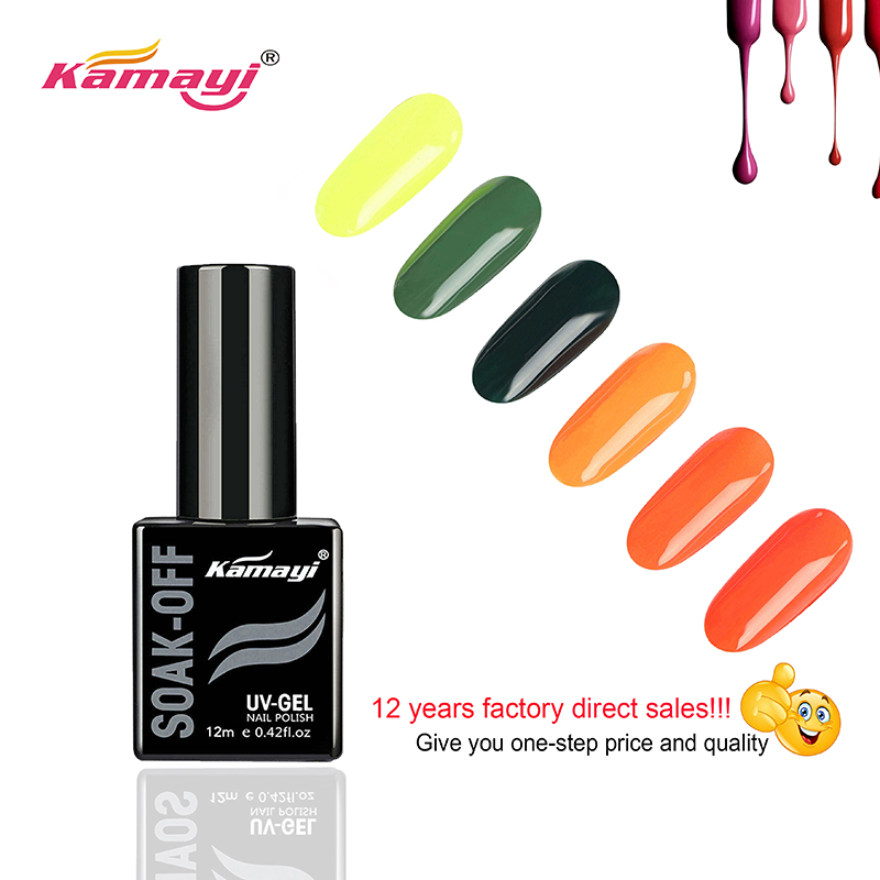 Kamayi 72 Colors12ml, verniz para as unhas uv gel verniz para unhas por atacado