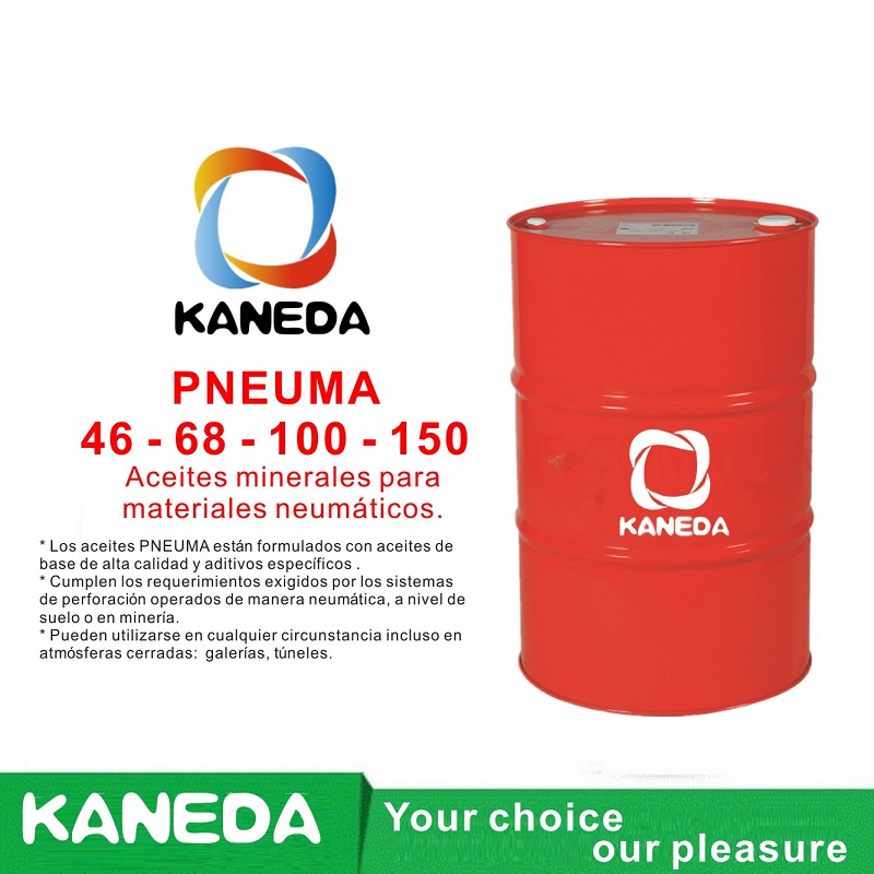 KANEDA PNEUMA 46 - 68 - 100 - 150 Aceites minerais para materiais neumáticos.