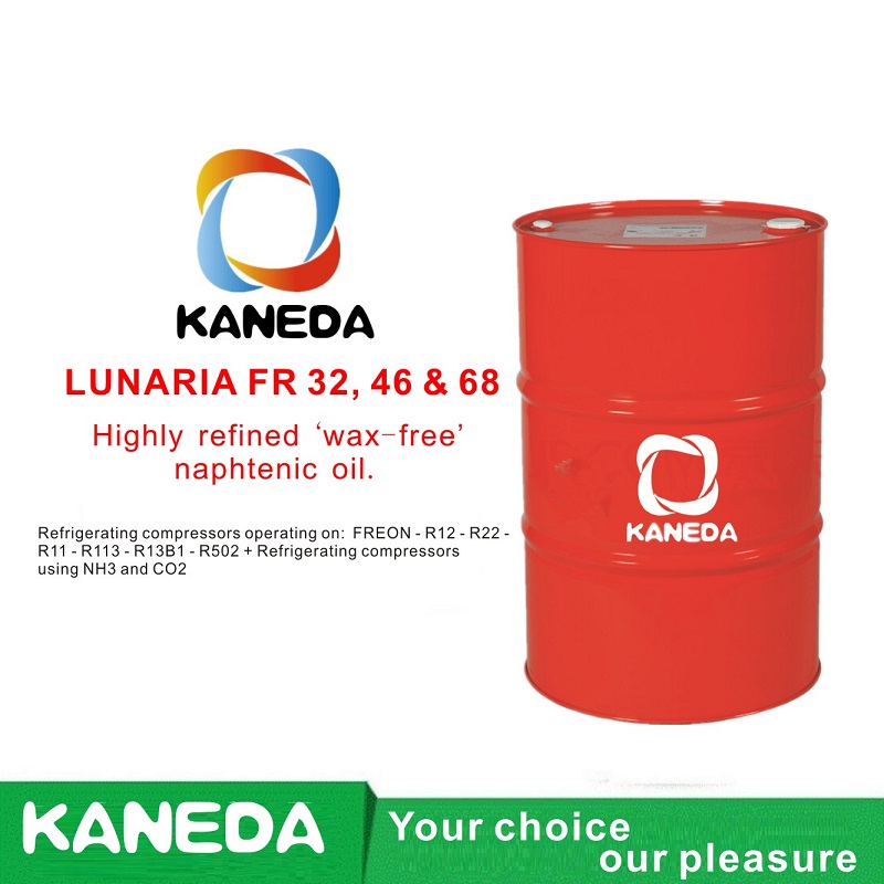 KANEDA LUNARIA FR 32, 46 u0026 68 Óleo naftênico altamente refinado 'sem cera'.