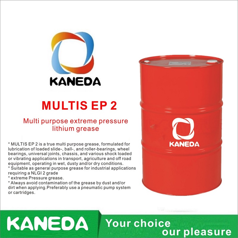 KANEDA MULTIS EP 2 Massa lubrificante multiusos de lítio para pressão extrema