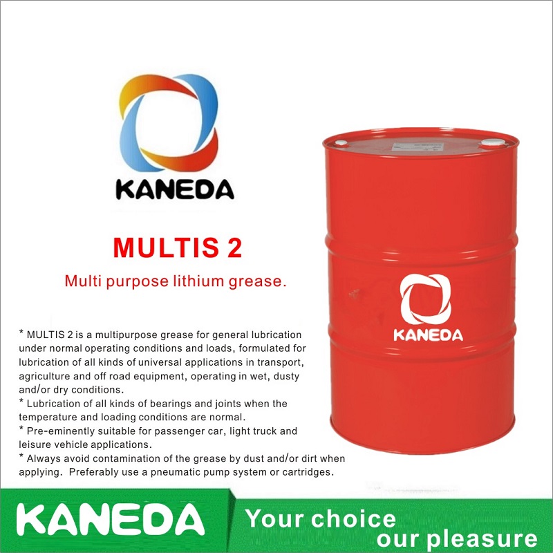 KANEDA MULTIS 2 Massa lubrificante de lítio multiusos.
