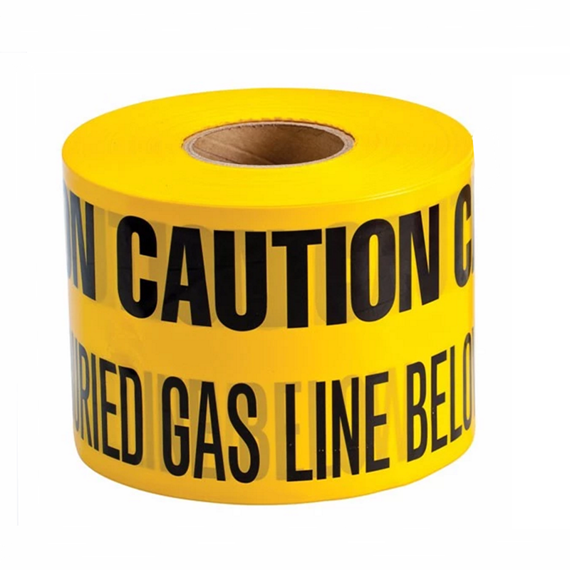 Fita de advertência Fita de advertência personalizada para barricada de advertência subterrânea