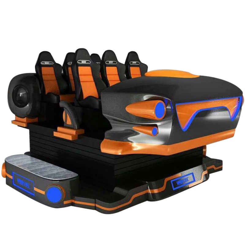 Nave espacial 9DVR venda quente diversão realidade virtual experiência 9Dvr cinema 6 assentos 9dvr para a família