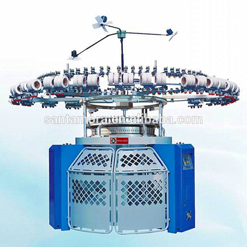 China grossista de Alta qualidade plena largura automática única Aberta 18G-24G Taiwan máquina de tricô circular