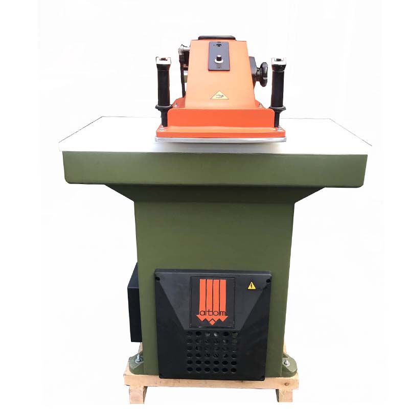 máquina de prensa de corte ATOM reconstruída usada para sapatos e bolsas de couro