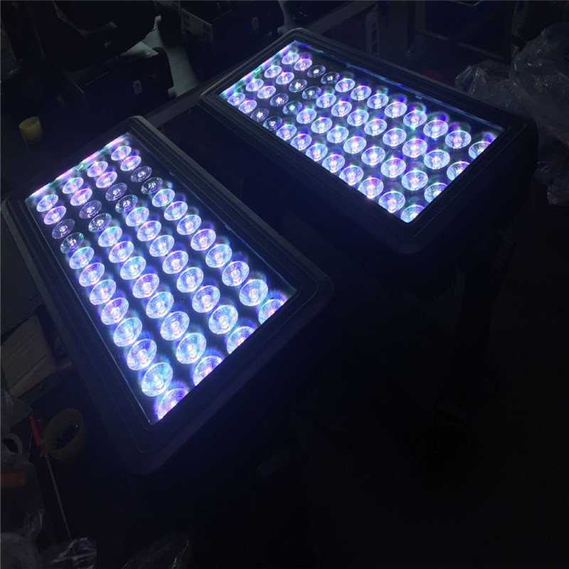 6effects 48PCS12W LEDs RGBW DMX STROBE INBOW LAVAR LUZ À prova de água