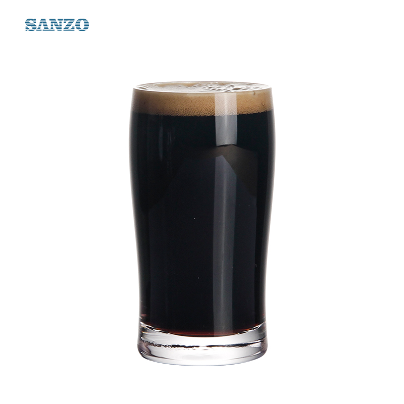 Sanzo 7 Oz Mini Caneca de Cerveja Personalizar Impressão Logotipo Cerveja Com Painéis De Vidro Caneca De Vidro De Cerveja