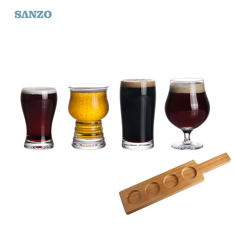Sanzo Decalque De Vidro De Cerveja Copo De Cerveja Personalizado Pilsner Copos De Cerveja